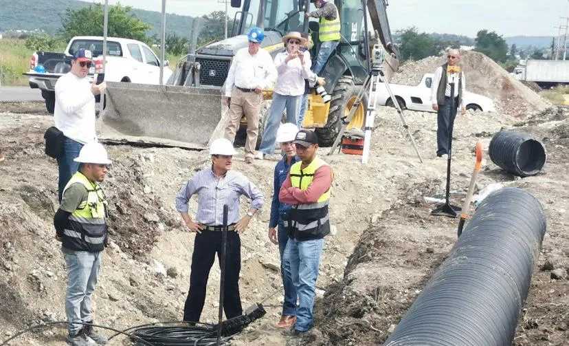 Carlos Soto supervisa obras de colectores sanitarios en Zamora con inversión histórica