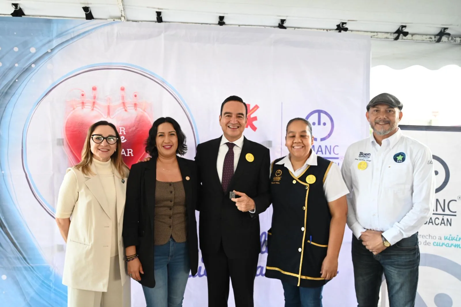 Carlos Soto da inicio a campaña de donación de sangre para niñas y niños con cáncer en Zamora