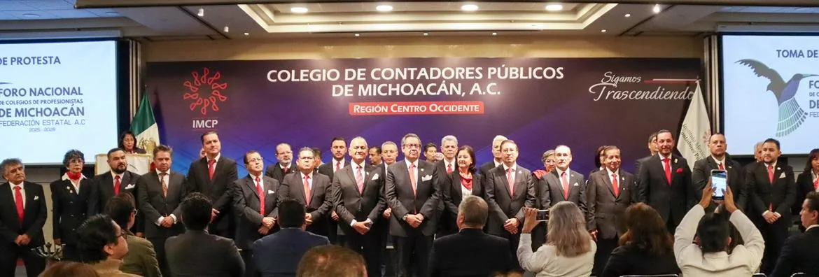 Consejo Directivo 2025-2028 del Foro Nacional de Colegios de Profesionistas de Michoacán: Nuevo impulso a la participación interdisciplinaria, la especialización y el trabajo colaborativo  