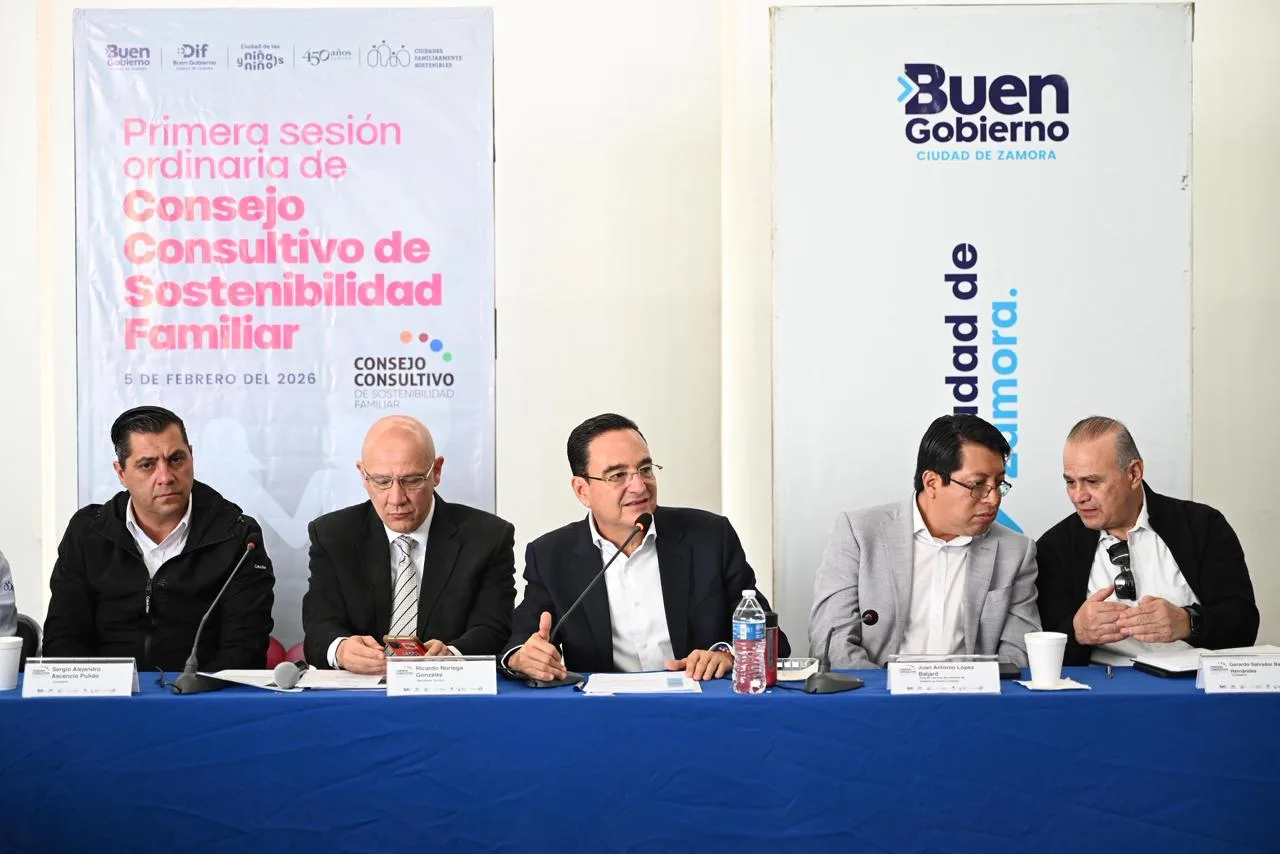 Carlos Soto encabeza primera sesión del Consejo Consultivo de Sostenibilidad Familiar en Zamora