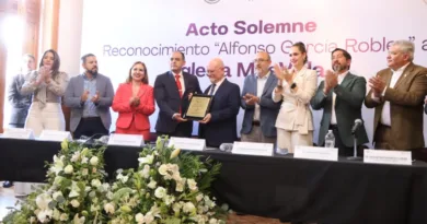 Congreso de Michoacán entregó el reconocimiento “Alfonso García Robles” a la Iglesia MasVida