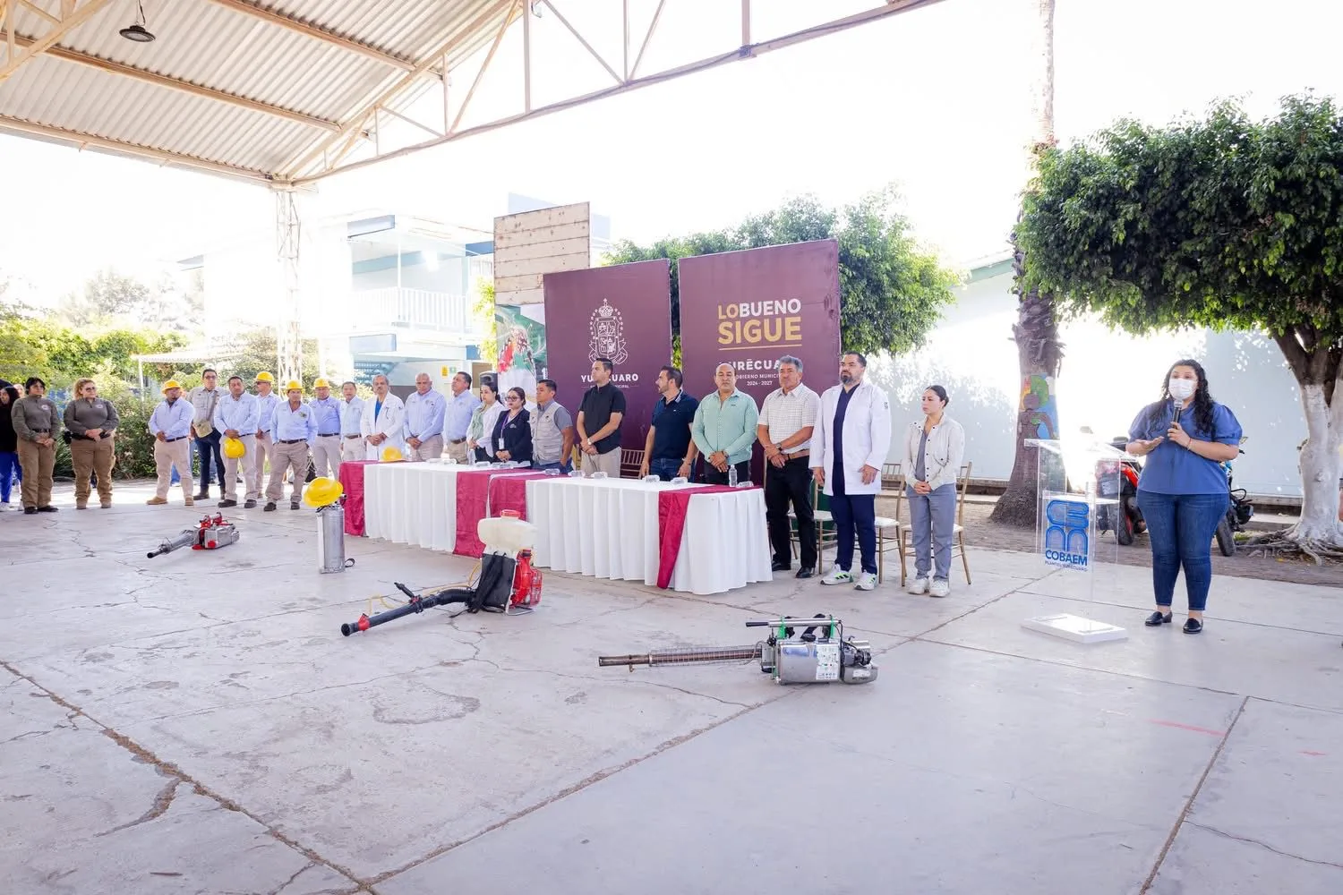 Moisés Navarro impulsa prevención sanitaria con el arranque de la Jornada Nacional contra el Dengue en Yurécuaro