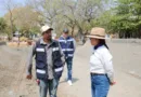 Fanny Arreola supervisa avances en la remodelación del Parque Amanecer