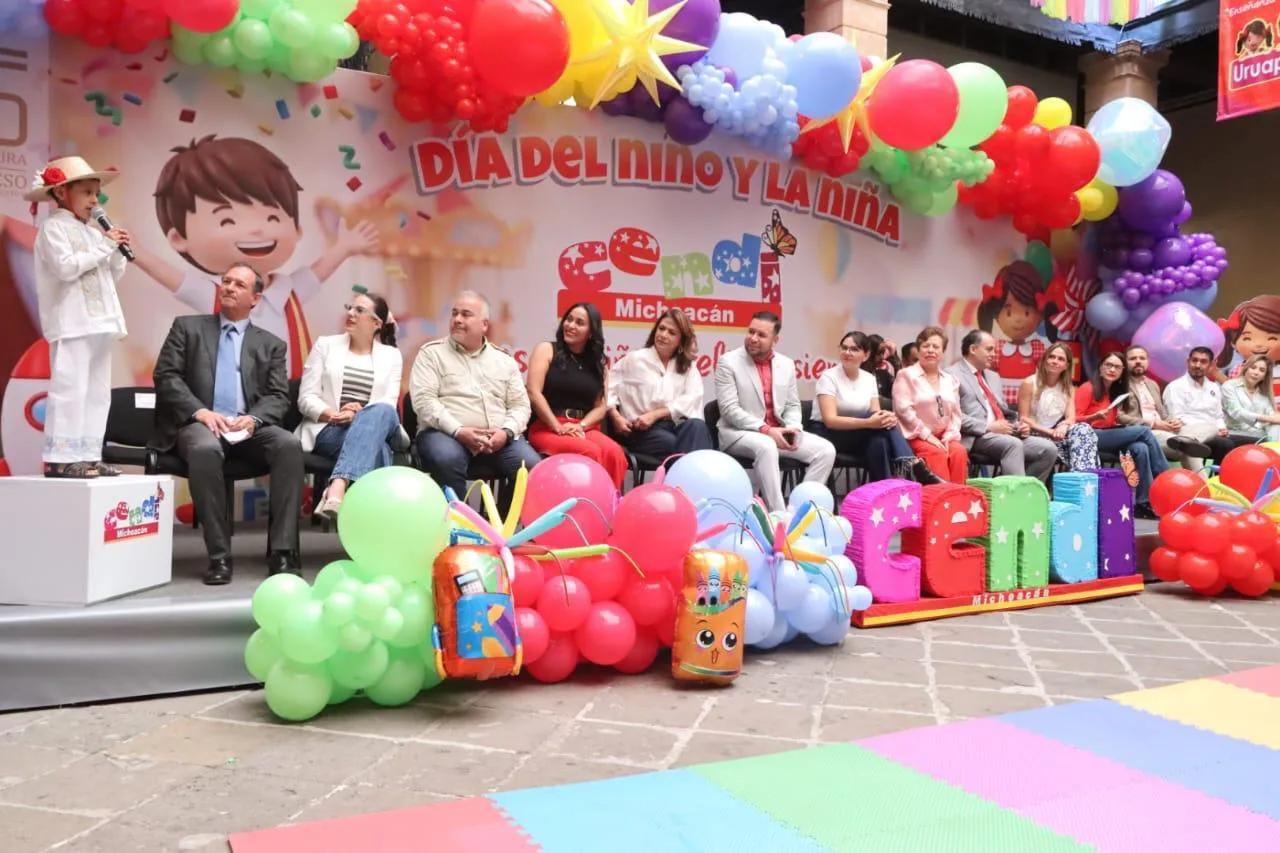 Congreso del Estado reafirma compromiso con la niñez michoacana en celebración del Día del Niño y la Niña