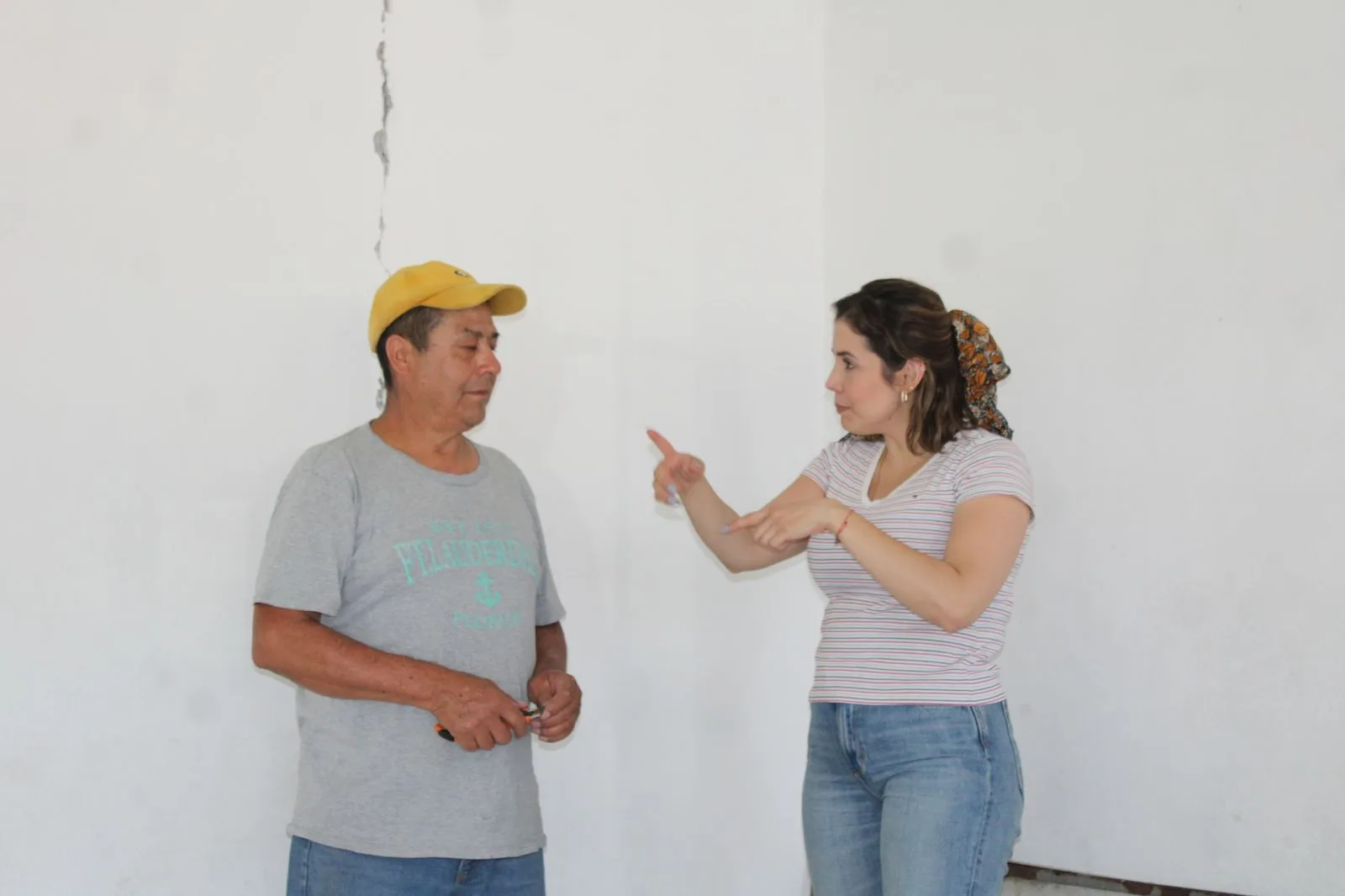 Brissa Arroyo atiende demandas vecinales en Unión Ejidal Isaac Arriaga