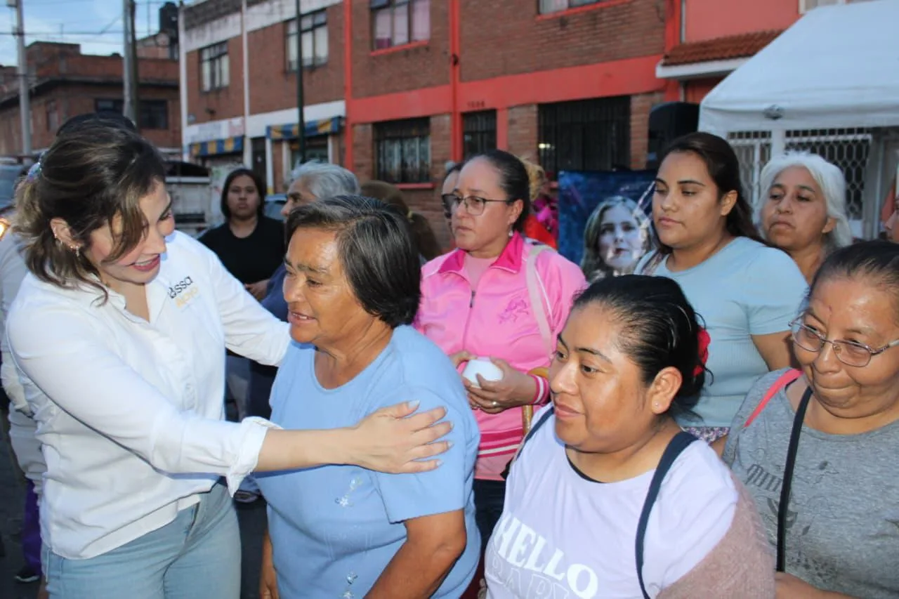 Brissa Arroyo fortalece su Red de Apoyo y reconstrucción comunitaria en Morelia