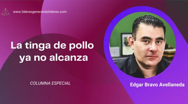 La tinga de pollo ya no alcanza