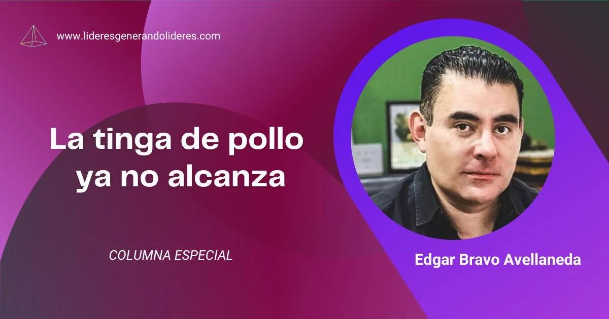 La tinga de pollo ya no alcanza