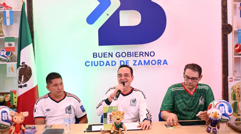 Zamora se suma al Mundial con actividades deportivas y culturales