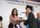 Fanny Arreola asiste a graduación del Instituto Tecnológico Superior de Apatzingán y llama a egresados a ser agentes de cambio