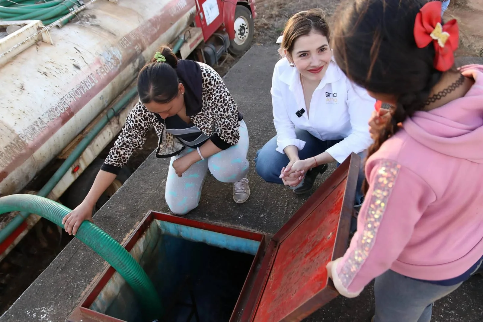Las familias morelianas deben recibir agua potable, es un derecho humano: Brissa Arroyo
