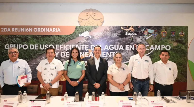 Carlos Soto destaca avances de Zamora en infraestructura hídrica durante reunión del Consejo de la Cuenca Lerma-Chapala