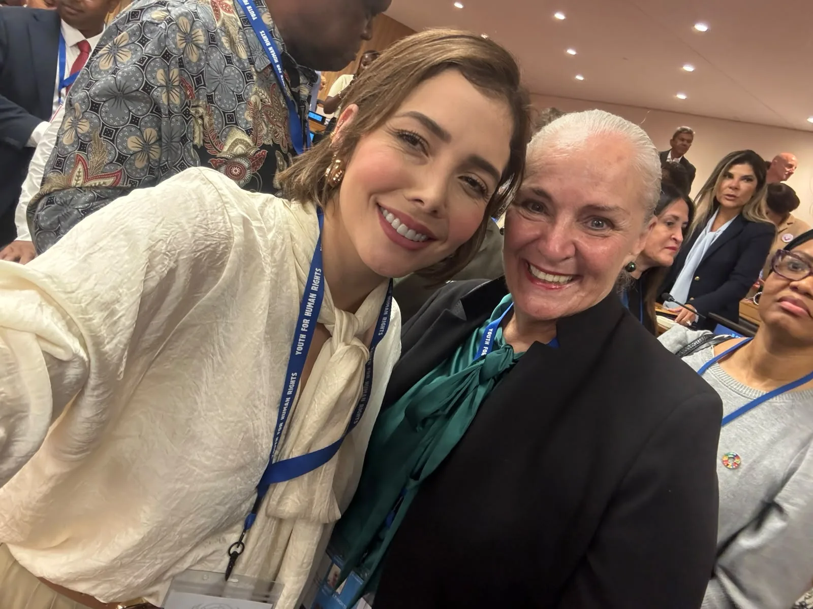 En Nueva York Participa Brissa Arroyo en foro internacional sobre derechos humanos
