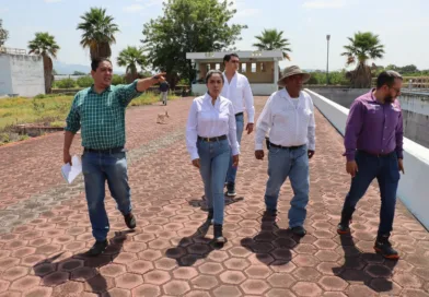 Fanny Arreola impulsa reactivación de planta tratadora de aguas residuales en Apatzingán