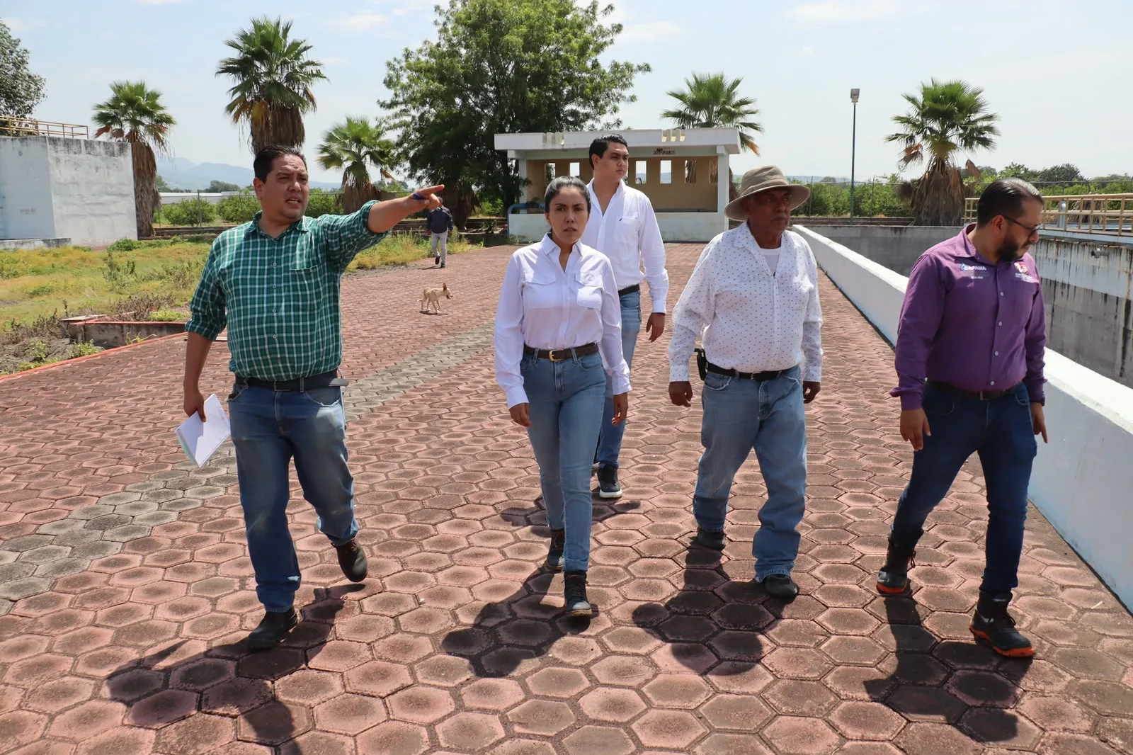 Fanny Arreola impulsa reactivación de planta tratadora de aguas residuales en Apatzingán