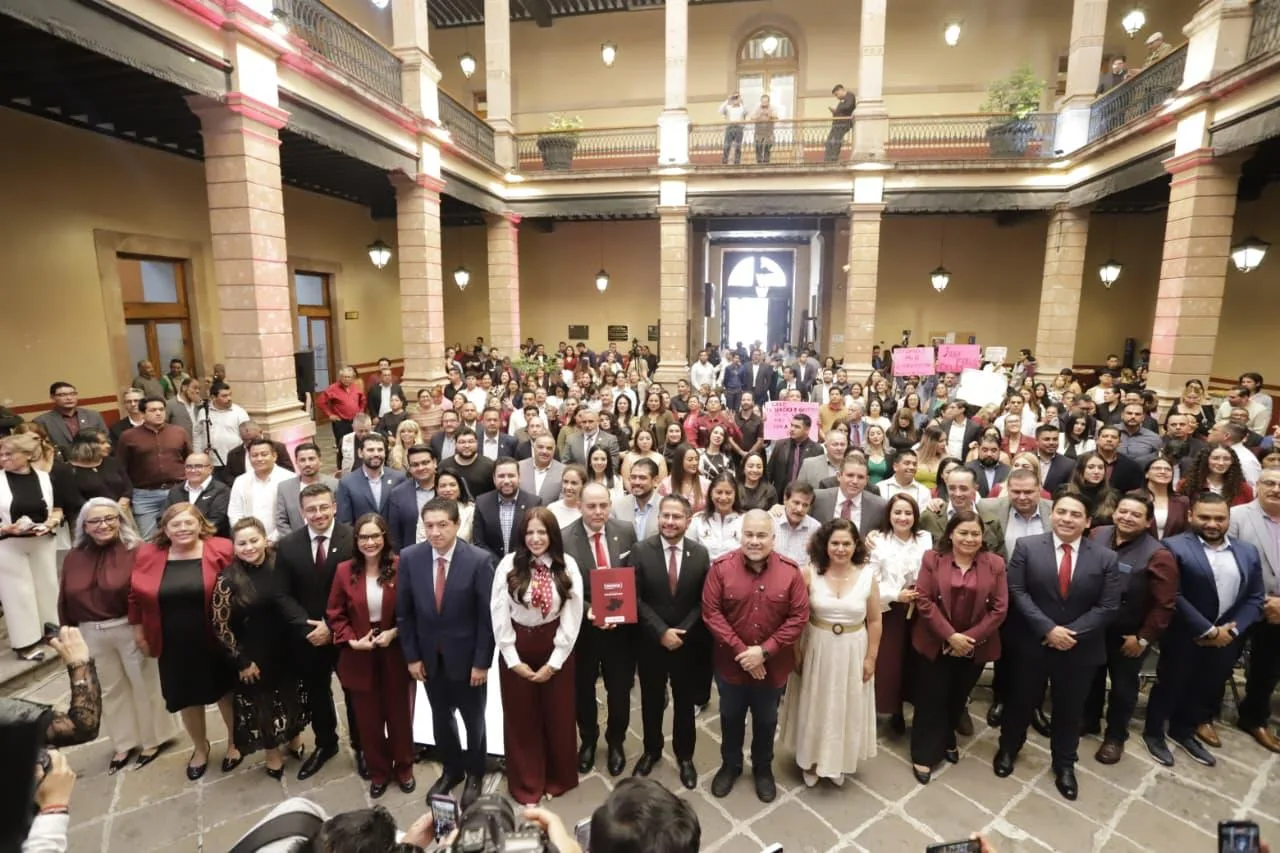 Grupo Parlamentario de MORENA presenta su Segundo Informe Legislativo en Michoacán