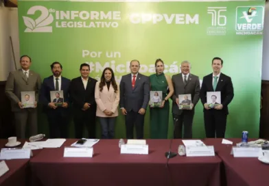 Grupo Parlamentario del PVEM presenta su Segundo Informe de Actividades Legislativas