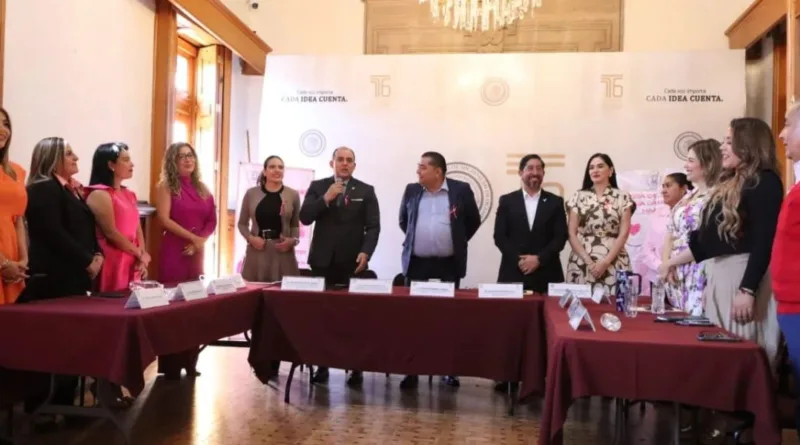 STASPLE y Congreso de Michoacán unen Esfuerzos para Prevenir el Cáncer de Mama.